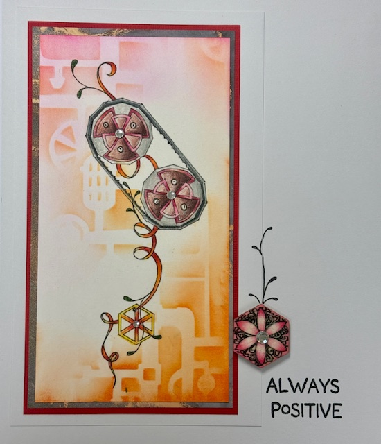 Creating little gems stencil, instructions and wooden embellishments pack of 25 shapes - Image 4