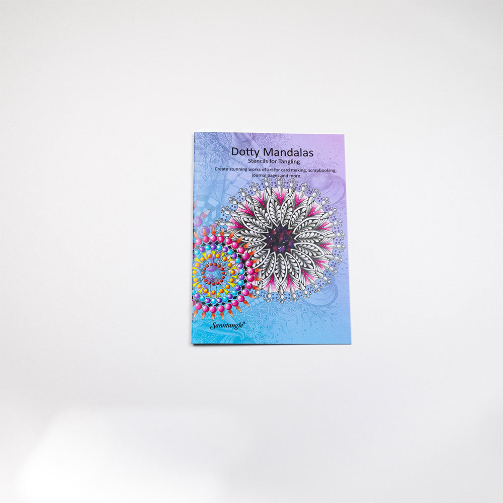 Dotty Mandala ROUND Stencil & Booklet