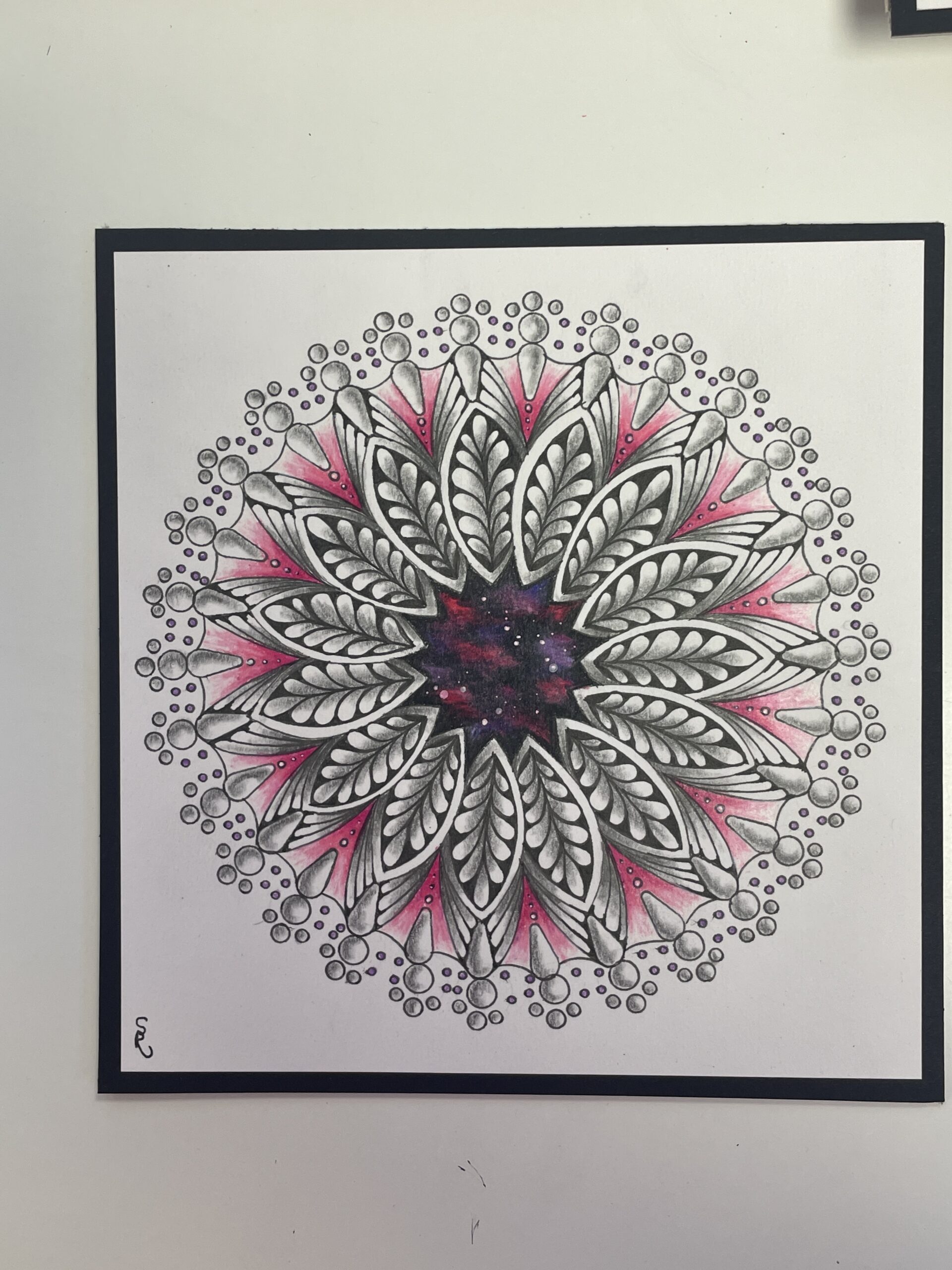Dotty Mandala ROUND Stencil & Booklet - Image 3