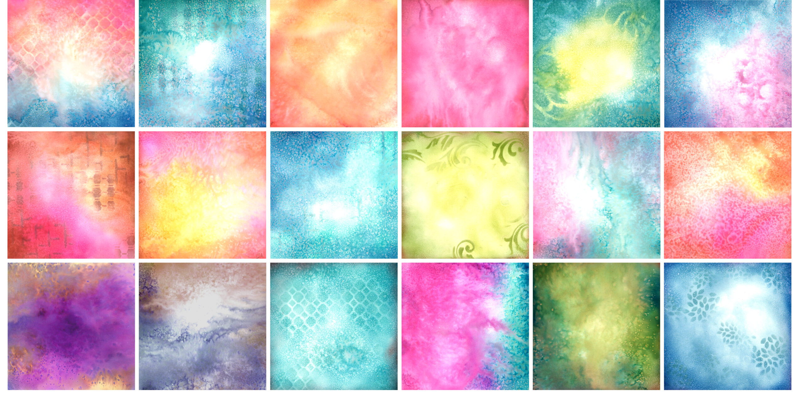 Printed square background fabric - Image 2